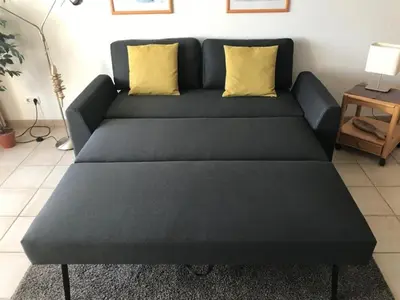 Ein Sitzbereich in der Unterkunft Haus Nordseeblick, App 09