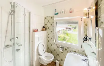 Ein Badezimmer in der Unterkunft Stunning Home In Friedrichskoog With Wifi