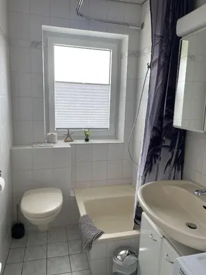 Ein Badezimmer in der Unterkunft Wohnung Strandhafer (Nr. 49) - Haus Rainer