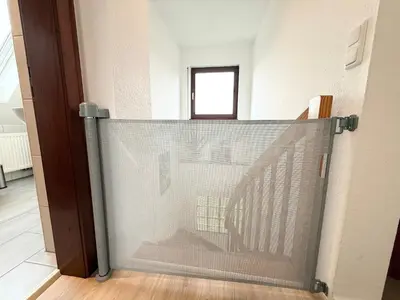 Ein Bett oder Betten in einem Zimmer der Unterkunft Haus Muschelnest
