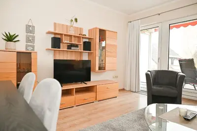TV/Unterhaltungsangebot in der Unterkunft Strandkoje Büsum