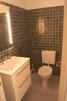 Ein Badezimmer in der Unterkunft Apartment in Friedrichskoog with 130 sqm