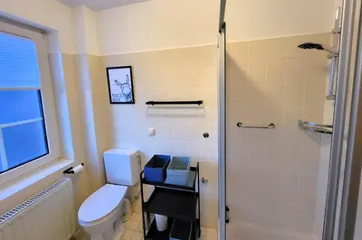 Ein Badezimmer in der Unterkunft Haus Hinter der Kirche