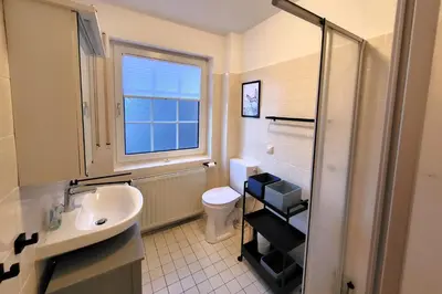 Ein Badezimmer in der Unterkunft Haus Hinter der Kirche