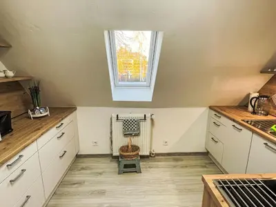 Küche/Küchenzeile in der Unterkunft Apartment Die Dorfperle by Interhome