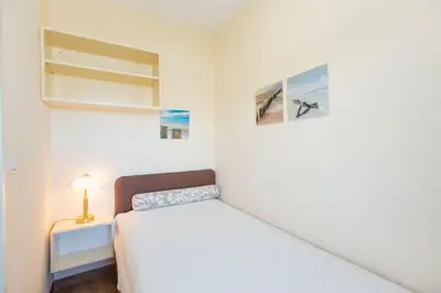Ein Bett oder Betten in einem Zimmer der Unterkunft Lord Nelson 312