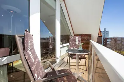 Ein Balkon oder eine Terrasse in der Unterkunft Trafalgar 341
