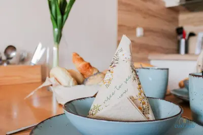 Essen in der Ferienwohnung oder in der Nähe