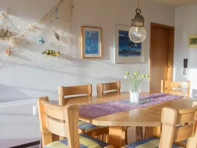 Ein Sitzbereich in der Unterkunft Apartment Watt in Friedrichskoog-Spitze by Interhome
