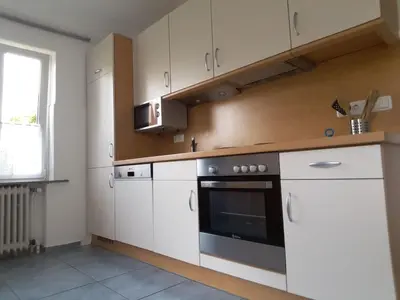 Küche/Küchenzeile in der Unterkunft Holiday Home Erholung pur- Nordsee-Urlaub mit Hund by Interhome