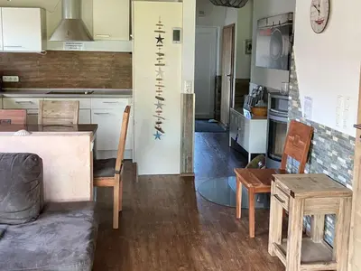Küche/Küchenzeile in der Unterkunft Holiday Home Ferienhuus Nordsee by Interhome