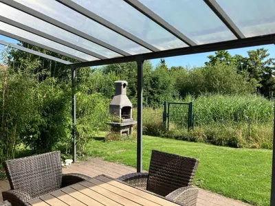 Ein Garten an der Unterkunft Holiday Home Ferienhuus Nordsee by Interhome