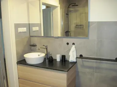 Ein Badezimmer in der Unterkunft Urlaub bei Alma
