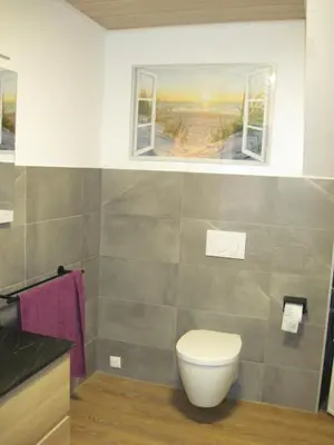 Ein Badezimmer in der Unterkunft Urlaub bei Alma