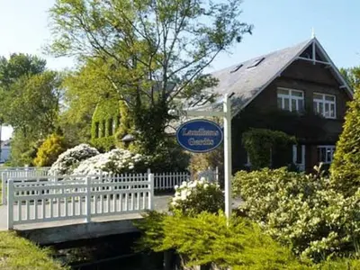 Ein Garten an der Unterkunft 5 - at the Gerdts country house