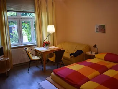 Ein Bett oder Betten in einem Zimmer der Unterkunft 3 in the Gerdts country house