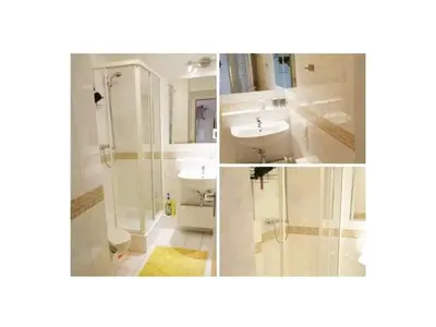 Ein Badezimmer in der Unterkunft Holiday apartment with 1 bedroom