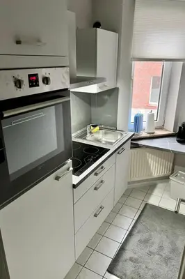 Küche/Küchenzeile in der Unterkunft Apartment Nordseeperle by Interhome