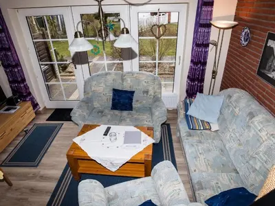 Ein Sitzbereich in der Unterkunft Apartment FeWo Herzmuschel by Interhome