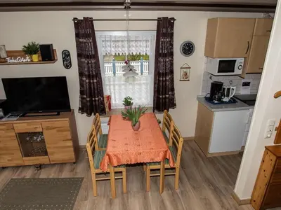 Küche/Küchenzeile in der Unterkunft Apartment FeWo Strandläufer by Interhome