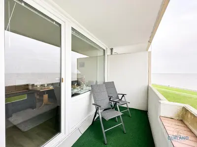 Ein Balkon oder eine Terrasse in der Unterkunft Haus Nautic Wohnung 615