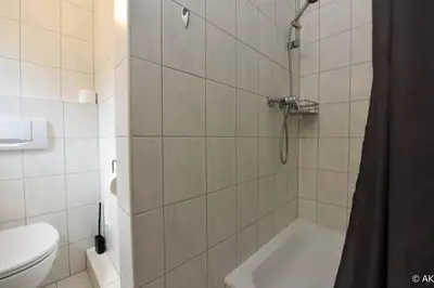 Ein Badezimmer in der Unterkunft Strandkorb 12 - FeWo 2