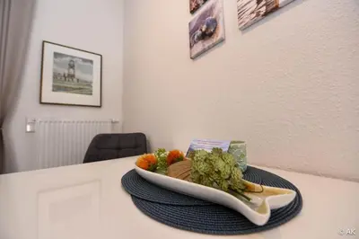 Essen in der Ferienwohnung oder in der Nähe