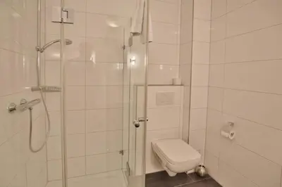 Ein Badezimmer in der Unterkunft Dunamar, DM2