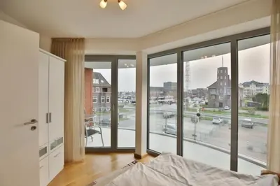 Ein Bett oder Betten in einem Zimmer der Unterkunft Residenz am Yachthafen, RY12