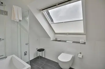 Ein Badezimmer in der Unterkunft Dunamar, DM6