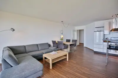Küche/Küchenzeile in der Unterkunft Residenz am Yachthafen, RY22