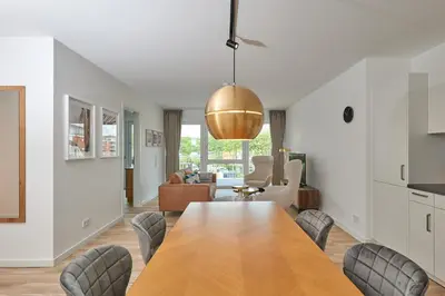 Küche/Küchenzeile in der Unterkunft Nordstrand, N301