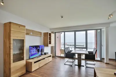 TV/Unterhaltungsangebot in der Unterkunft Residenz am Yachthafen, RY24