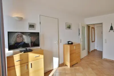 TV/Unterhaltungsangebot in der Unterkunft Hohe Worth, H104