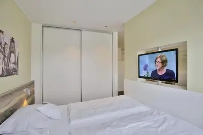 TV/Unterhaltungsangebot in der Unterkunft Duhner Strandhus, S103