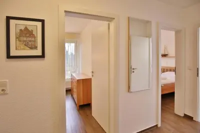 Ein Bett oder Betten in einem Zimmer der Unterkunft Rugenbarg, RR4
