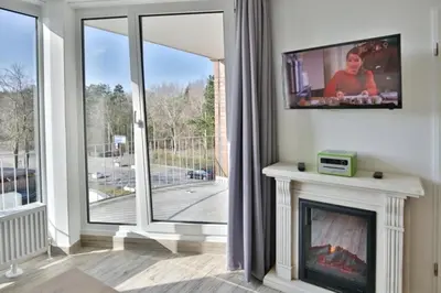 TV/Unterhaltungsangebot in der Unterkunft Hohe Worth, H304