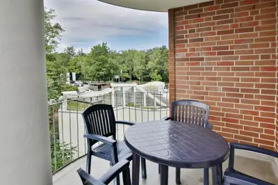 Ein Balkon oder eine Terrasse in der Unterkunft Hohe Worth, H212