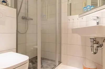 Ein Badezimmer in der Unterkunft Seemöwe, SM11