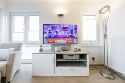 TV/Unterhaltungsangebot in der Unterkunft Admiralsgarten, AG9b