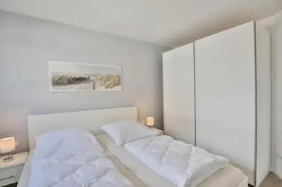 Ein Bett oder Betten in einem Zimmer der Unterkunft Meine See, MS7