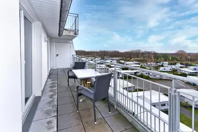 Ein Balkon oder eine Terrasse in der Unterkunft Hohe Lith, HL415
