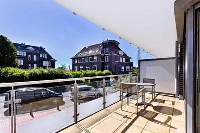 Ein Balkon oder eine Terrasse in der Unterkunft Alte Liebe, RA109