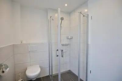 Ein Badezimmer in der Unterkunft Meine See, MS5