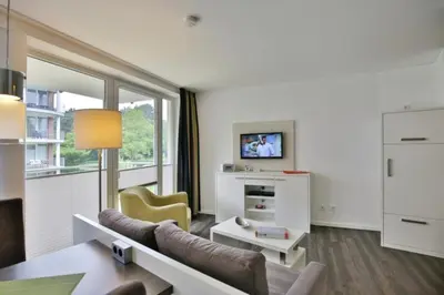 TV/Unterhaltungsangebot in der Unterkunft Duhner Strandhus, S106