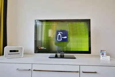 TV/Unterhaltungsangebot in der Unterkunft Duhner Strandhus, S208