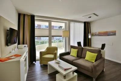 TV/Unterhaltungsangebot in der Unterkunft Duhner Strandhus, S8