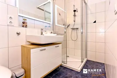 Ein Badezimmer in der Unterkunft Aquaris, AQ7