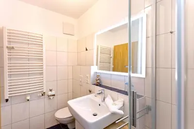 Ein Badezimmer in der Unterkunft Aquaris, AQ7