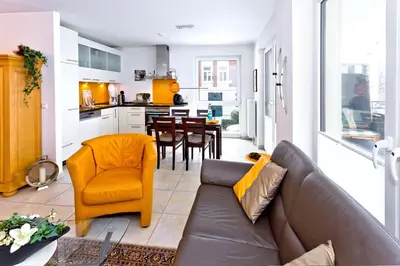 Küche/Küchenzeile in der Unterkunft Höpckestraße, HS4